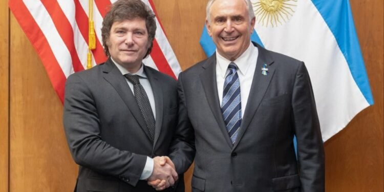 Milei recibió al embajador de Estados Unidos tras el fallo a favor de la Argentina por YPF