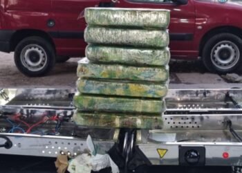 Detenidos en la autopista Buenos Aires-La Plata con más de siete kilos de cocaína