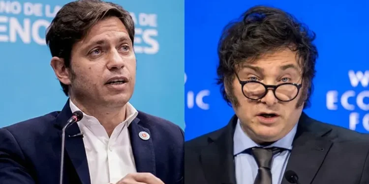 Encuesta electoral revela la ventaja de Milei sobre Kicillof: 4 puntos