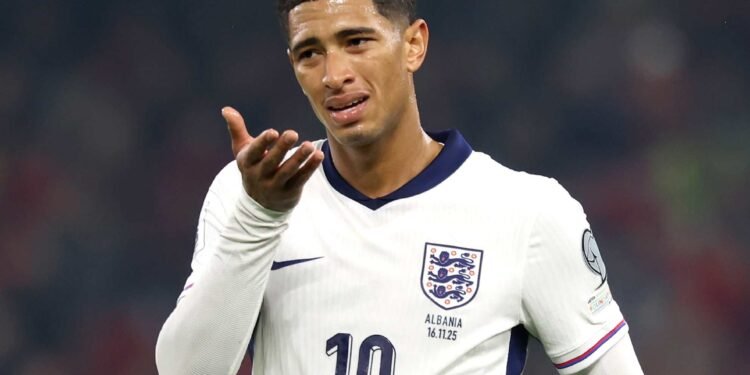 Mundial 2026: Jude Bellingham obtiene el premio al jugador más destacado en el partido entre Inglaterra y Ghana