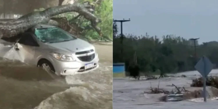 Tormentas y granizo en Buenos Aires: videos impactantes del temporal
