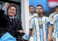 El presidente Milei celebra la llegada de Argentina a semifinales tras vencer a Suiza