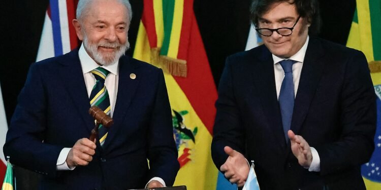 Javier Milei intensifica sus críticas a Lula: “Es un ladrón corrupto, lo liberaron por un error administrativo”