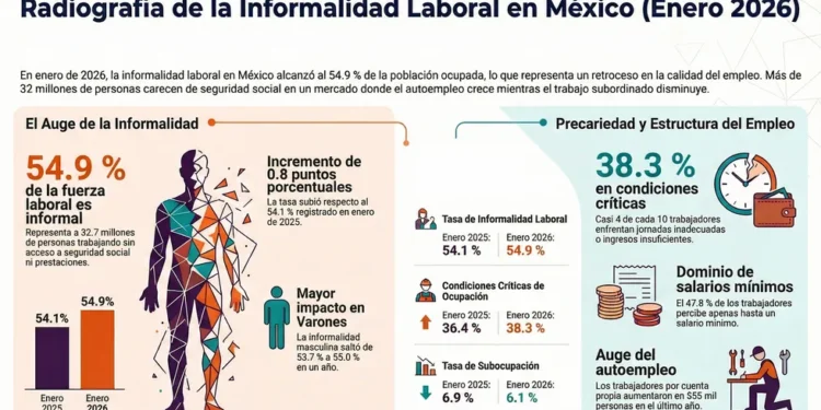 Aumento notable de la informalidad laboral entre mujeres y jóvenes