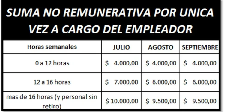 Aumento salarial y bono para empleadas domésticas en la paritaria de agosto 2026