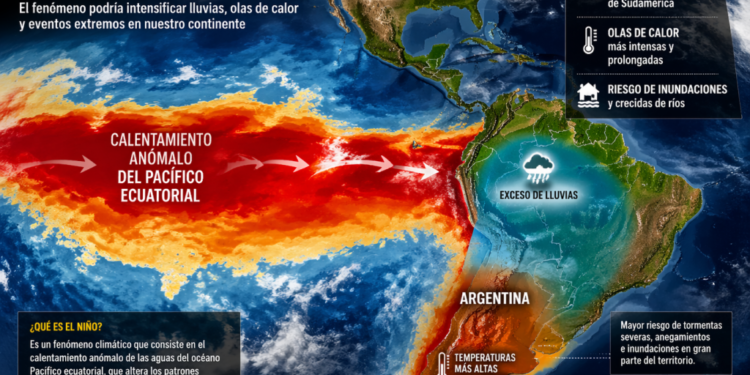 Por qué se anticipa un ‘Súper Niño’ este año y el factor determinante que influirá en su efecto en Argentina