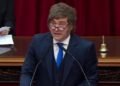 Javier Milei presenta su hoja de ruta legislativa en una sesión didáctica
